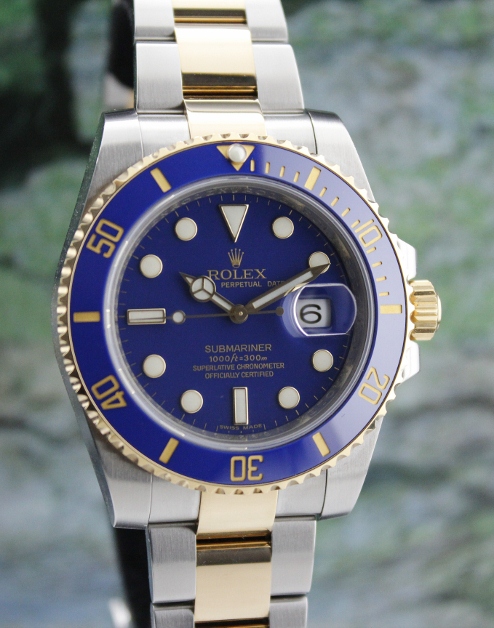 (image for) ROLEX OYSTER PERPETUAL DATE CERAMIC BEZEL SUBMARINER/ 116613LB